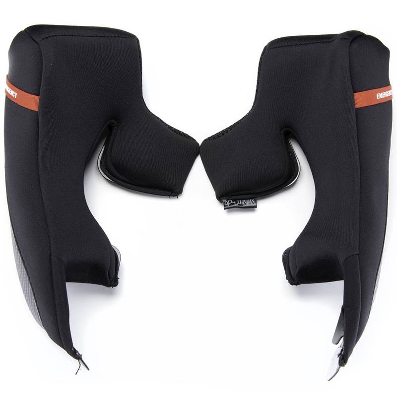 Lícnica pre prilby SCORPION EXO-R1 EVO čierne