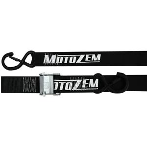 Motocyklové popruhy MotoZem čierne