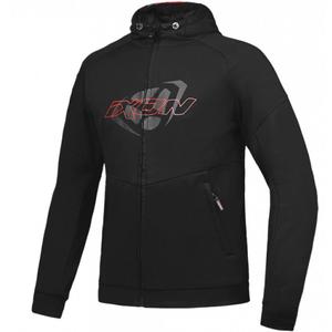 Mikina na motorku IXON Touchdown čierno-červená