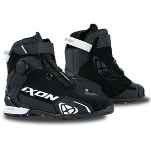 Dámske topánky na motorku IXON Bull 2 WP čierno-biele
