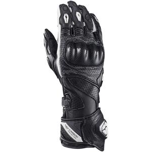 Rukavice na motorku IXON Tornado Air čierno-biele