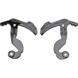 Náhradné úchyty plexi pre helmu LS2 FF900 2 ks čierne