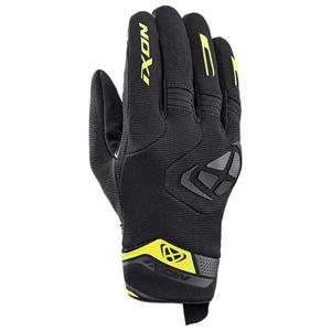 Rukavice na motorku IXON Mig 2 čierno-fluo žlté