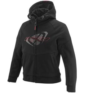 Detská mikina na motorku IXON Touchdown čierno-červená