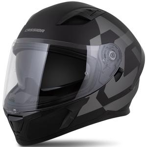 Integrálna prilba Cassida Orbit Grind matná čierno-sivá