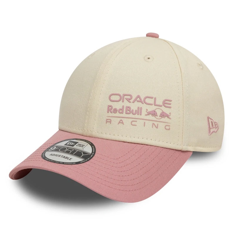 Šiltovka Red Bull Racing krémovo-ružová