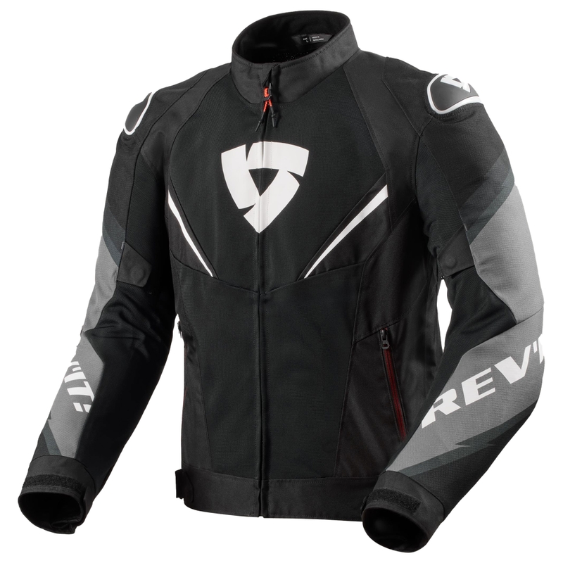 Bunda na motorku Revit Quantum 3 Air čierno-biela