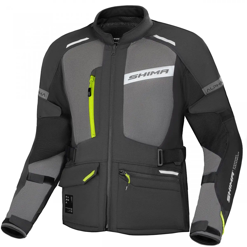 Bunda na motocykel Shima Alpha fluo