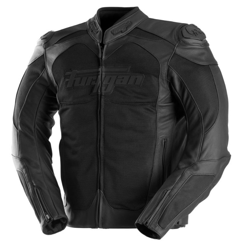 Kožená bunda na motorku Furygan Speed ​​Mesh 3 čierna
