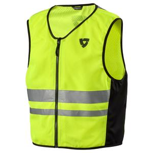 Reflexná vesta na motorku Revit Athos 3 Air fluo žltá