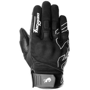 Rukavice na motorku Furygan Jet Neon D3O čierno-biele