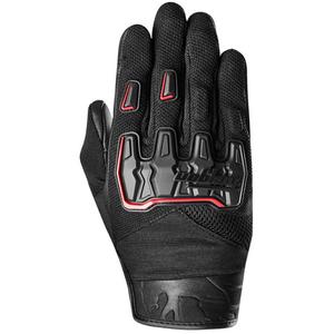 Rukavice na motorku Furygan Shade čierno-červené
