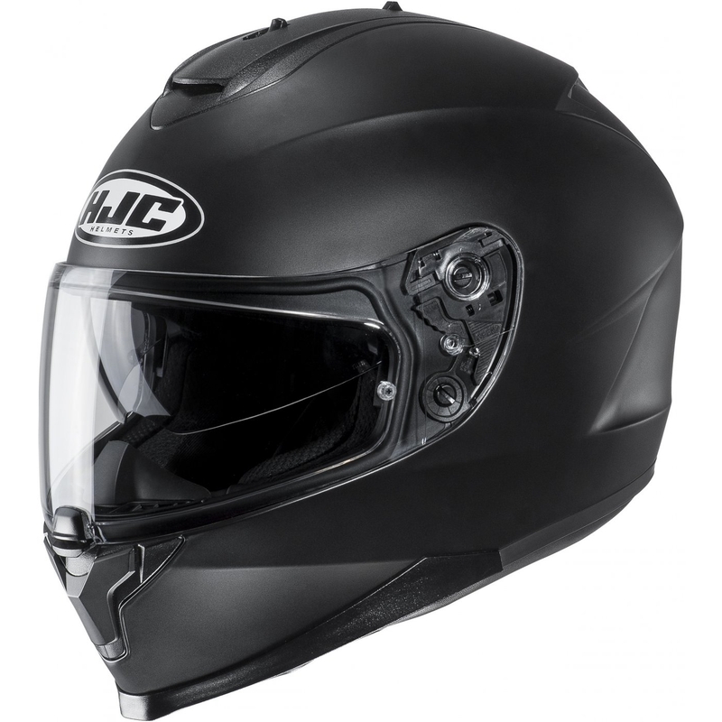 Integrálna prilba na motorku HJC C70N Solid Semi flat čierna
