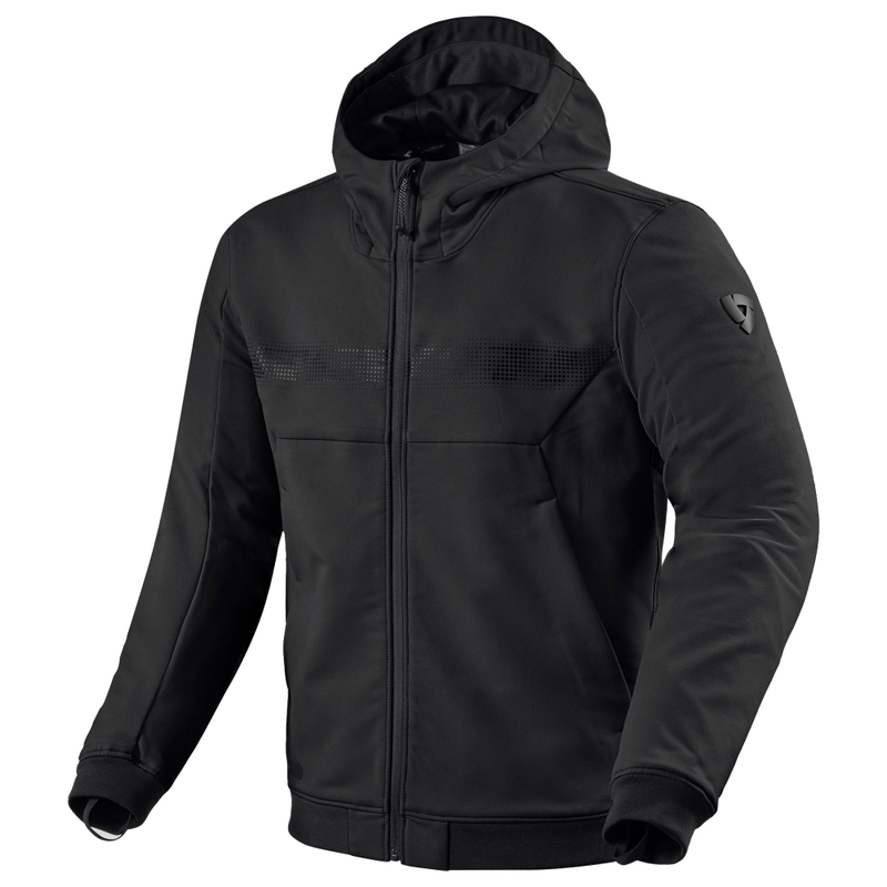 Mikina na motorku Revit Parabolica 2 čierna