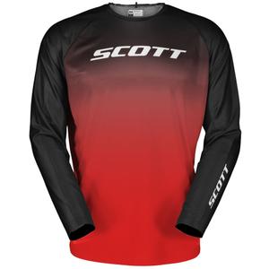Motokrosový dres SCOTT EVO Swap čierno-červený výpredaj