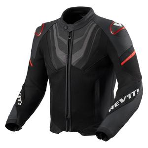 Bunda na motorku Revit Mantis 3 H2O čierno-červená