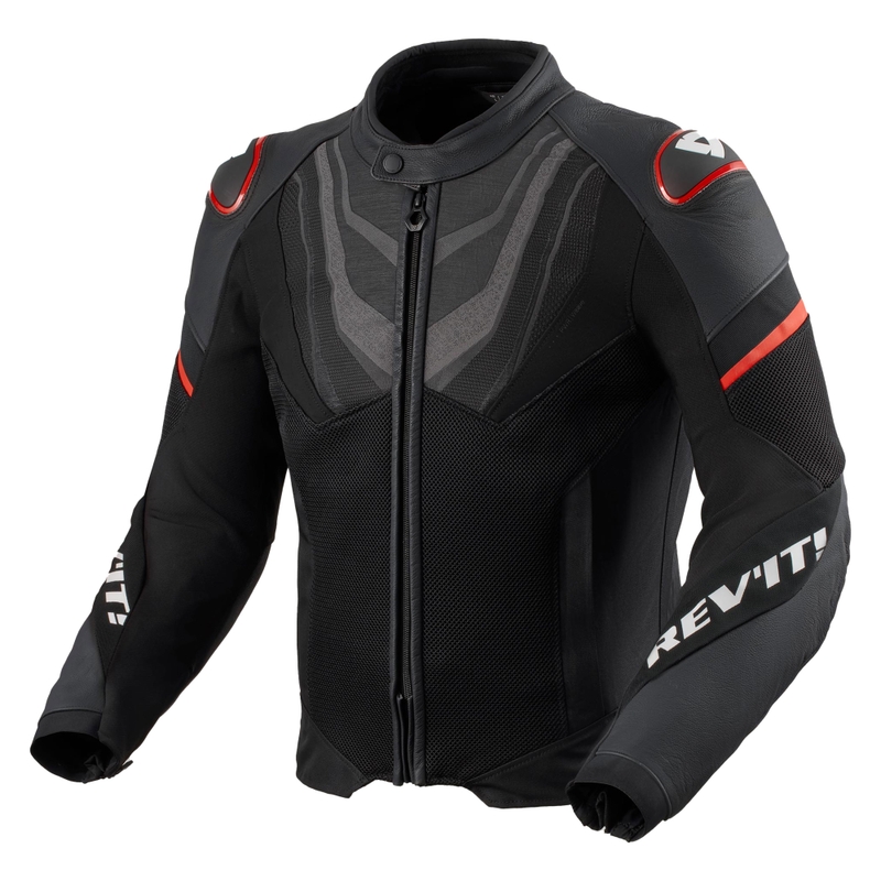 Bunda na motorku Revit Mantis 3 H2O čierno-červená