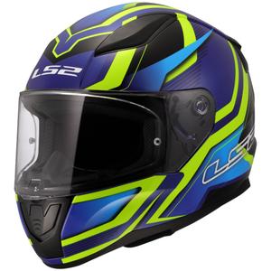 Integrálna helma na motorku LS2 FF353 Rapid II Flitz fluo žlto-modrá
