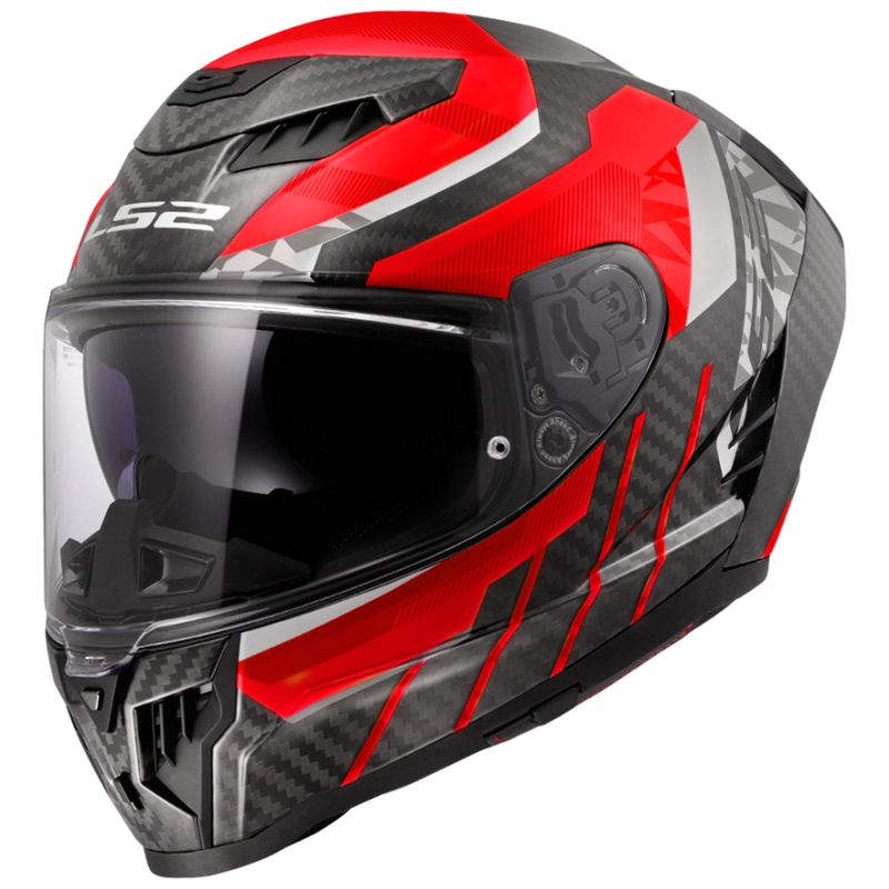Integrálna helma na motorku LS2 FF807 Dragon Trax červená