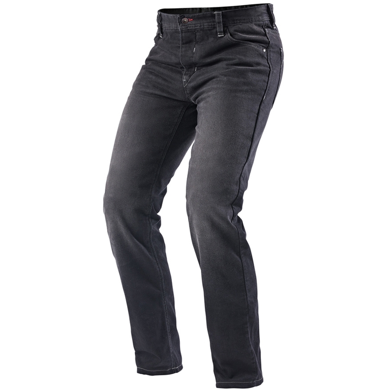 Džínsy na motorku Furygan D12 X Kevlar® Straight čierne