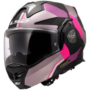Preklápacia helma na motorku LS2 FF901 Advant X Ultra šedo-fialová