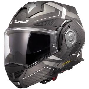 Preklápacia helma na motorku LS2 FF901 Advant XC Horizon strieborno-šedá