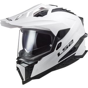 Enduro helma na motorku LS2 MX701 Explorer Solid biela
