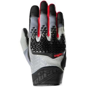 Rukavice na motorku Furygan Jack čierno-sivo-červené