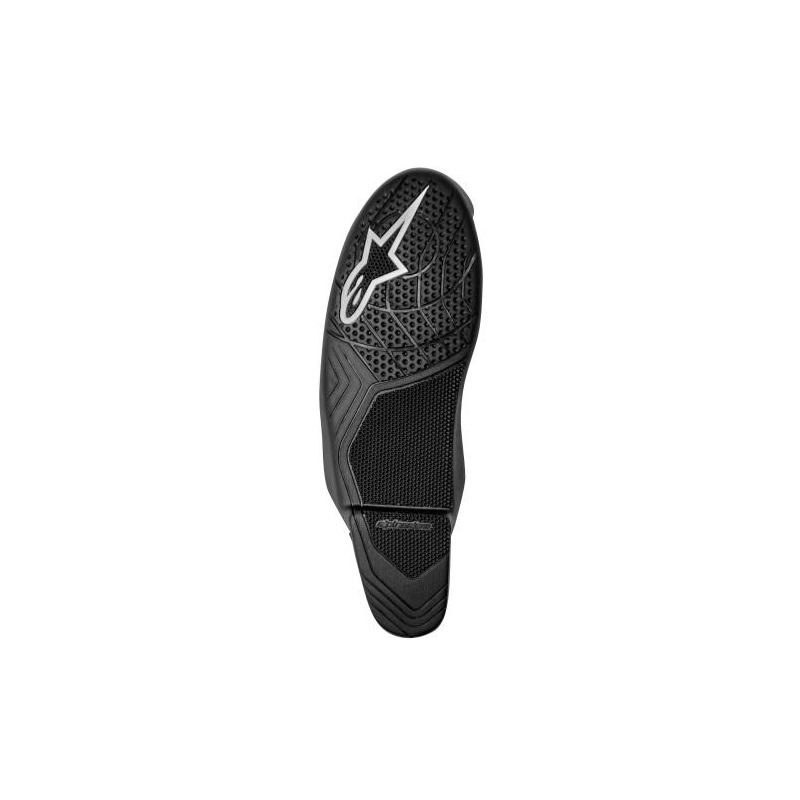 Podrážky pre topánky na motorku Alpinestars Supertech R čierno-biele 2 ks