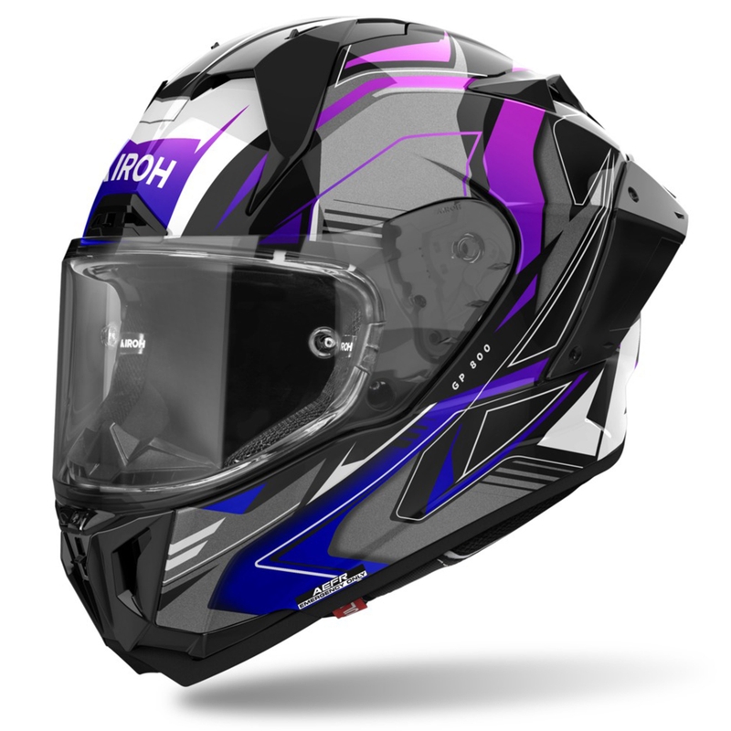 Integrálna helma na motorku Airoh GP800 Must modrá
