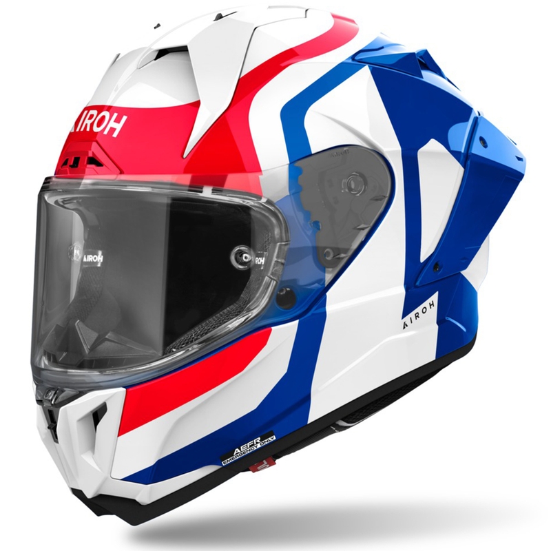Integrálna helma na motorku Airoh GP800 Competition modro-červená