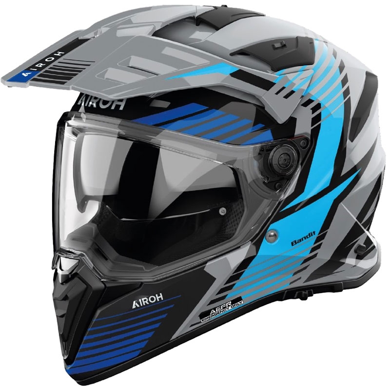 Enduro helma na motorku Airoh Bandit Spicy modrá