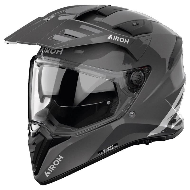 Enduro helma na motorku Airoh Bandit Color tmavo šedá
