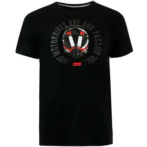 Tričko MotoZem Motorbikes are our passion čierne