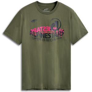 Tričko Alpinestars Semicircle CSF zelené