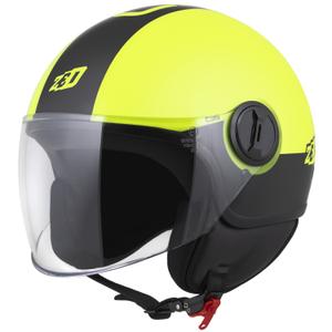 Otvorená helma ZED C35 fluo žlto-čierna