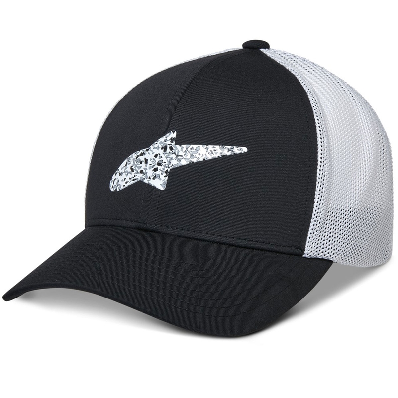 Šiltovka Alpinestars Terolithic Trucker čierno-biela