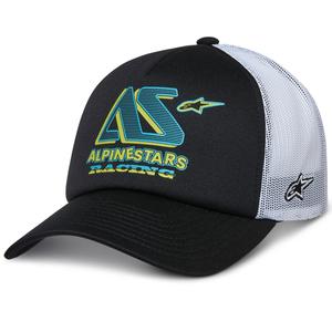 Šiltovka Alpinestars Ayess Trucker čierno-biela