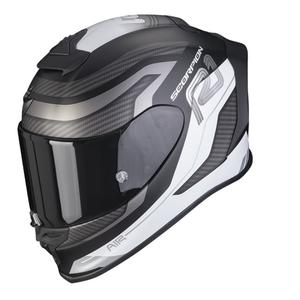Integrálna prilba na motocykel SCORPION EXO-R1 EVO AIR VATIS čierno-bielá - II. akosť