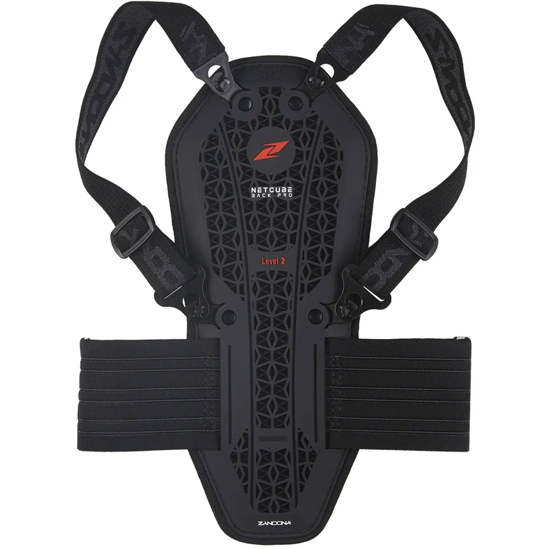 Detský chránič chrbtice Zandona Netcube Back PRO X9 čierny 151 - 165 cm