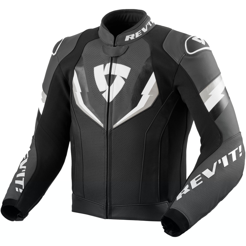 Bunda na motorku Revit Quantum 3 čierno-antracitová