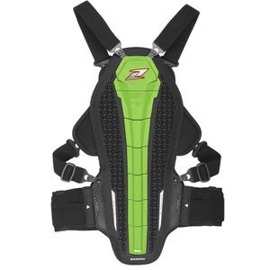 Chránič chrbtice a hrudníka Zandona Hybrid Armour X8 zelený 178 - 187 cm