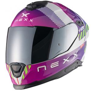 Integrálna helma na motorku NEXX Y.100R Fade fialovo-biela výpredaj
