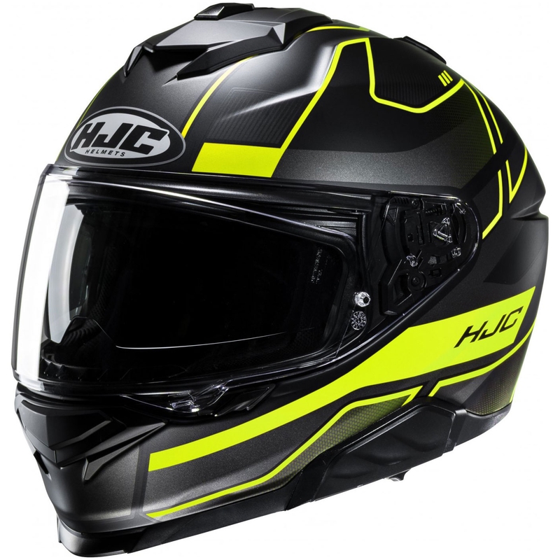 Integrálna prilba na motorku HJC i71 Iorix MC3HSF čierno-fluo žltá