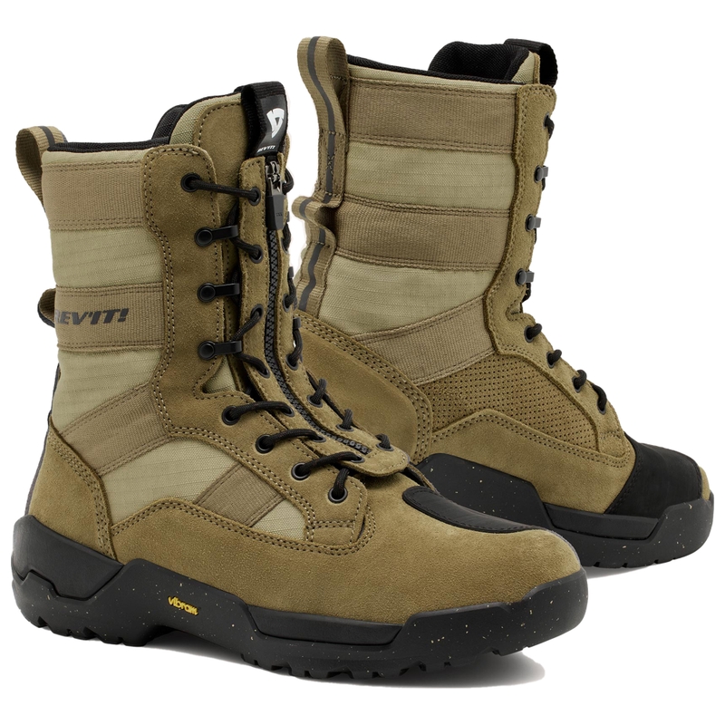 Topánky na motorku Revit Acre H2O army zeleno-zelená