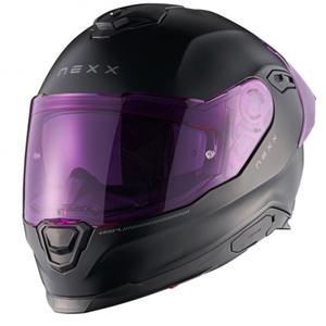 Integrálna prilba na motorku NEXX Y.100R Subsonic matná čierno-ružová výpredaj