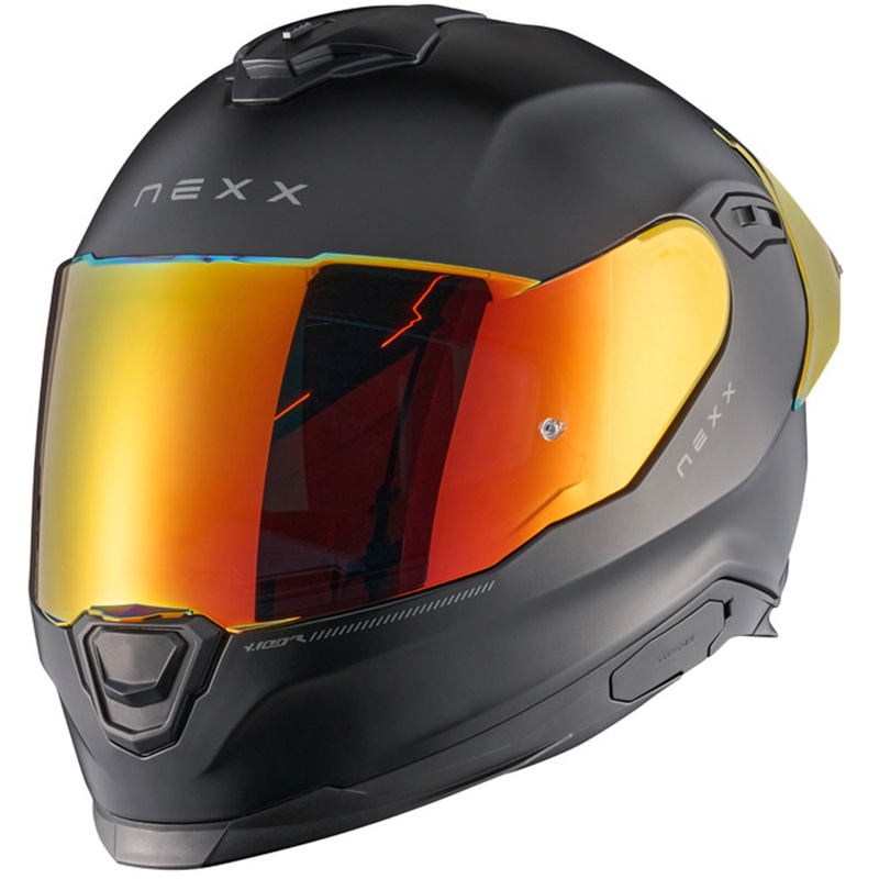Integrálna prilba na motorku NEXX Y.100R Subsonic matná čierno-červená
