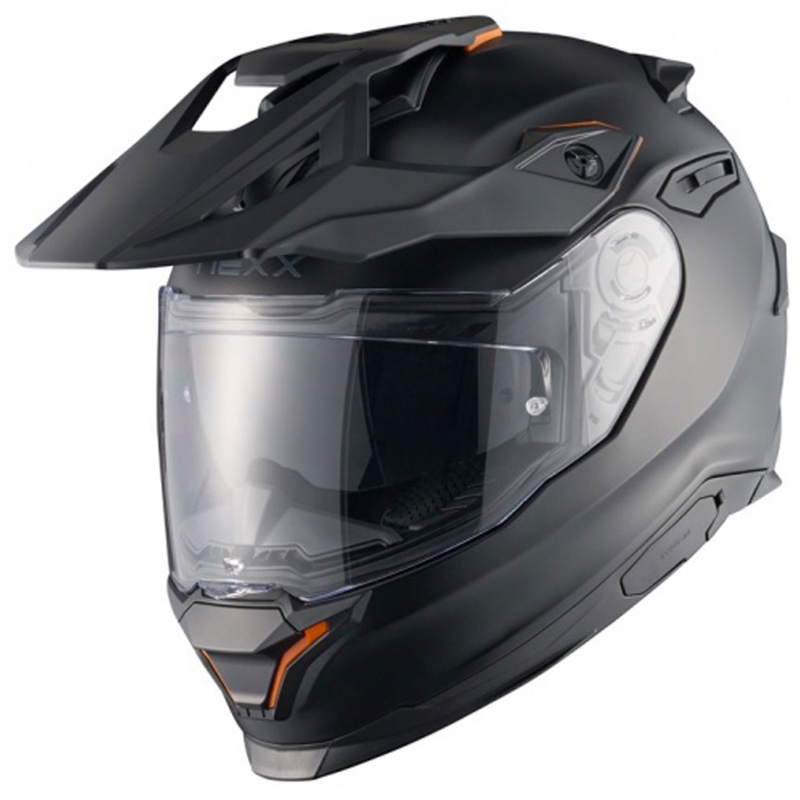 Enduro helma na motorku NEXX Y.TRAVL Plain matná čierna výpredaj