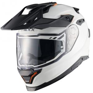 Enduro helma na motorku NEXX Y.TRAVL Plain biela