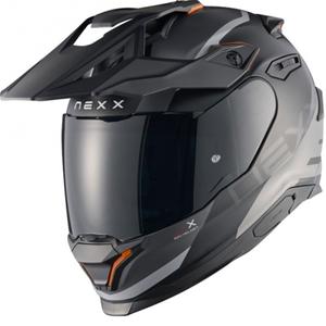 Enduro prilba na motorku NEXX Y.TRAVL Quest matná čierno-šedá